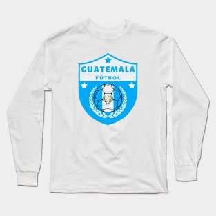 Guatemala Futbol Long Sleeve T-Shirt